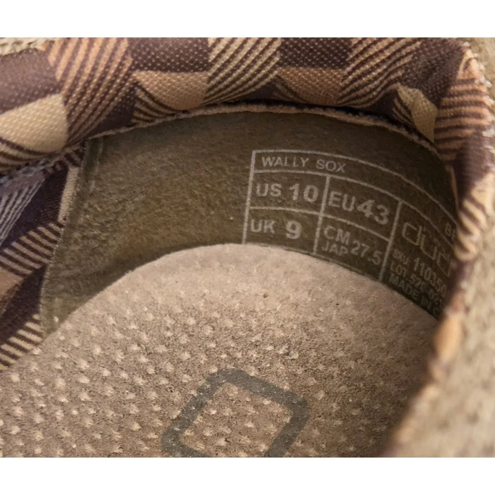Hey Dude Wally Sox Slip On Shoes Mens Size 10 Beige